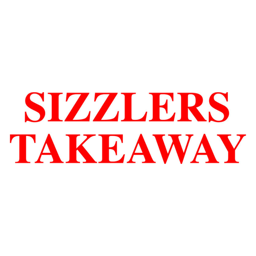 Sizzlers Takeaway logo.